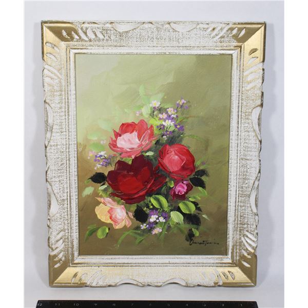 FLOWER OIL PAINTING - ORIGINAL