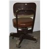 Image 2 : 1958 VINTAGE CURTIS ADJUSTABLE OFFICE CHAIRS ON WH