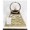 Image 1 : VINTAGE STYLE GOLD CLUTCH WITH CHAIN SHOULDER STRA