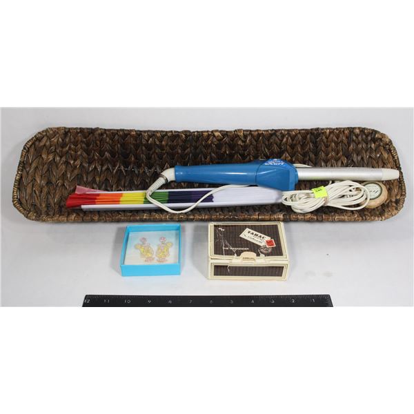 WICKER BASKET LOT
