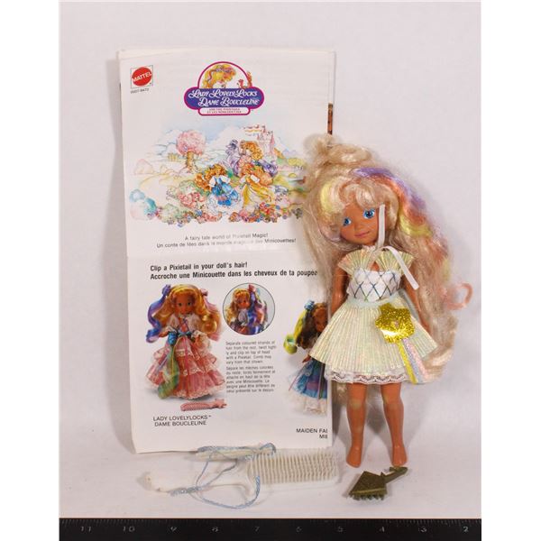 LADY LOVELYLOCKS + THE PIXIETAILS COLLECTOR DOLL