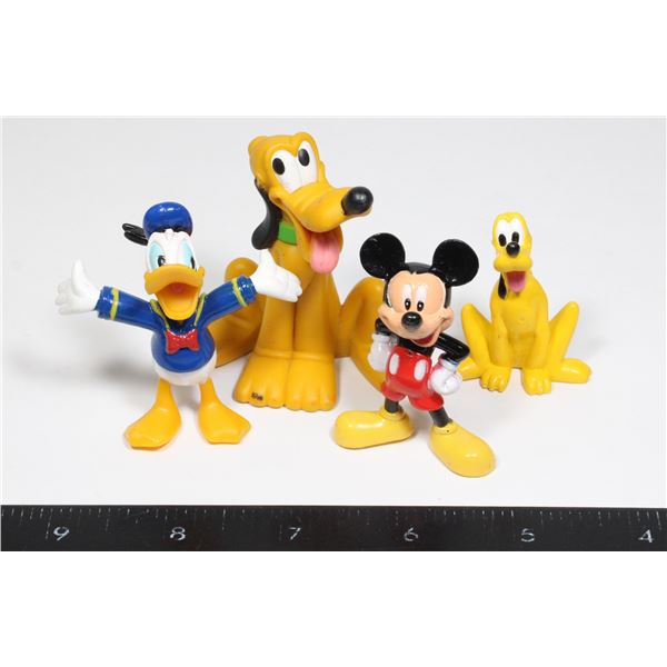 DISNEY - 1988 APPLAUSE TOY CO. "FAB 3" AND 2002