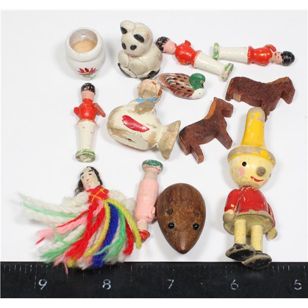 VINTAGE WOODEN TOYS