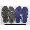 Image 1 : 2 PAIRS OF SIZE 8 FLIP FLOPS