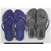 Image 1 : 2 PAIRS OF SIZE 8 FLIP FLOPS