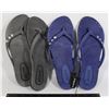 Image 1 : 2 PAIRS OF SIZE 8 FLIP FLOPS