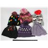 Image 1 : 6 POM POM TOQUES