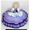 Image 1 : FIBRE-CRAFT BED DOLL WITH CROCHET DRESS "POLLY PU