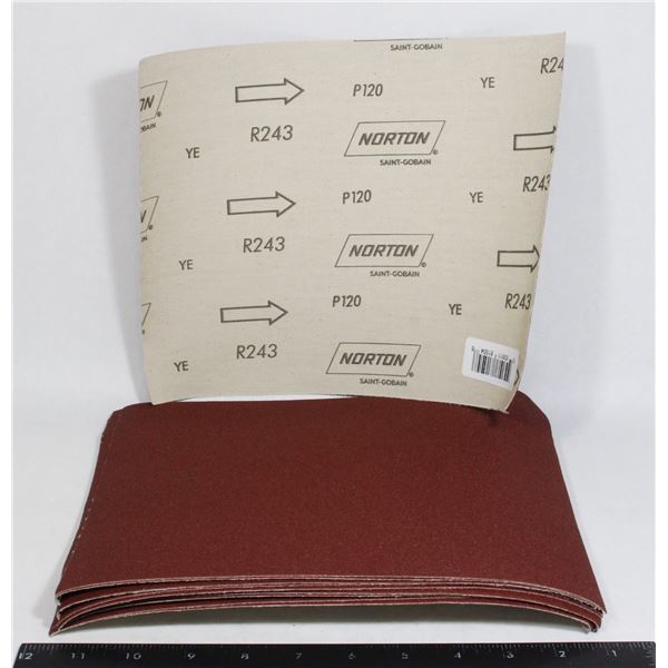 10 NEW SHEETS OF SANDPAPER
