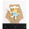 Image 1 : VINTAGE JIM HENSON MUPPETS MISS PIGGY TENNIS BROOC
