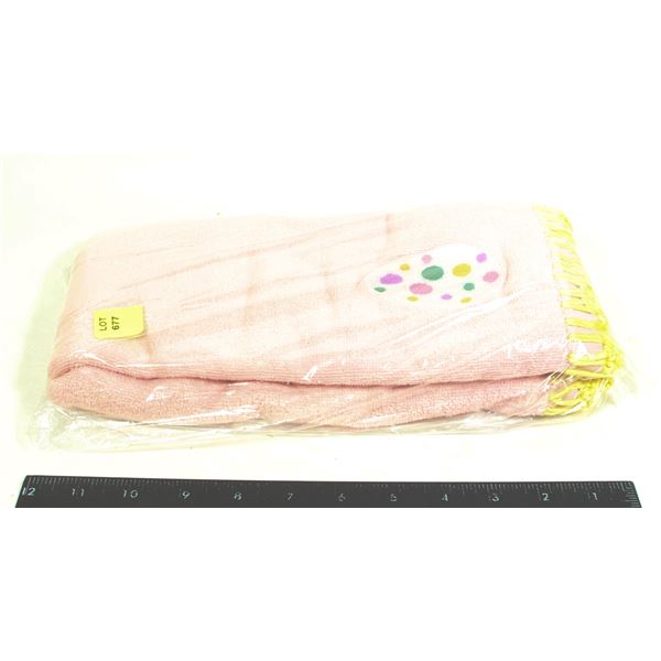 2 HANDMAID EASTER TOWELS