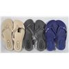 Image 1 : 3 NEW PAIRS OF SIZE 8 FLIP FLOPS