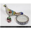 Image 1 : TONALA MEXICAN FOLK ART - VINTAGE POTTERY BIRD
