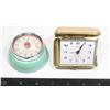 Image 1 : VINTAGE - TELOCK TRAVEL ALARM CLOCK