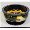 Image 1 : HAND PAINTED WOODEN BOWL