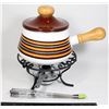 Image 1 : VINTAGE FONDUE SET