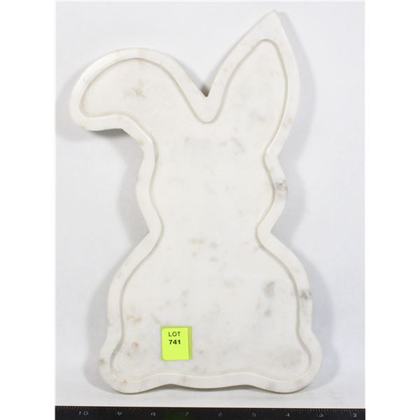 MARBLE EASTER BUNNY DECOR