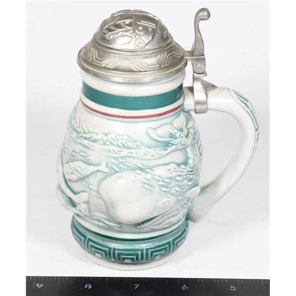 1992 SPERM WHALE STEIN