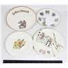 Image 1 : 4 VINTAGE PLATES