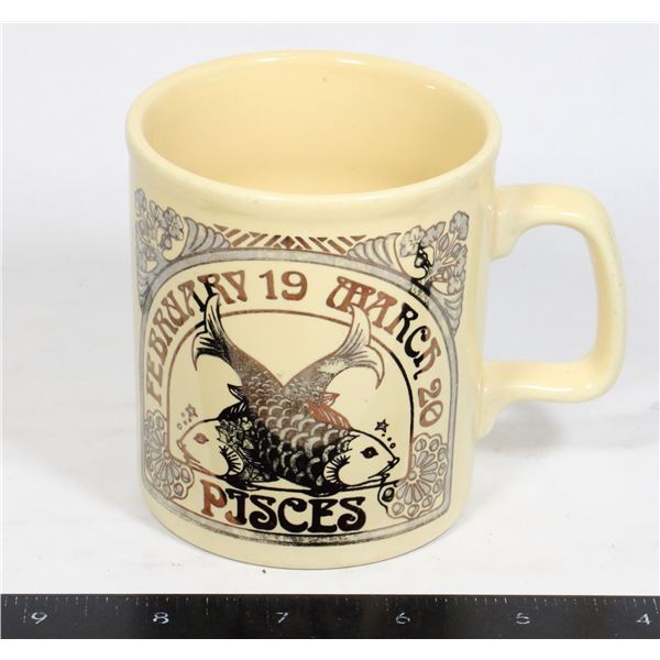 RETRO MCM PISCES MUG