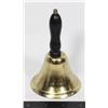 Image 1 : BRASS BELL WITH WOODEN HANDLE