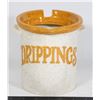 Image 1 : RETRO "DRIPPINGS" CANISTER CERAMIC