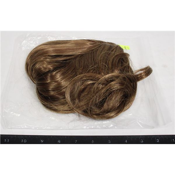 BEAUTIFUL HUMAN HAIR TOPPER WITH CLIPS