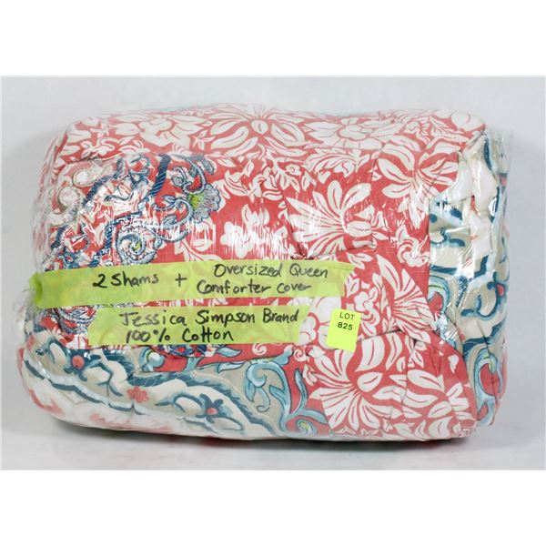 JESSICA SIMPSON BRAND - 100% COTTON COMFORTER COVE