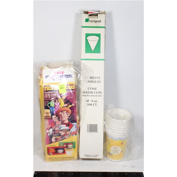 VINTAGE CUPS AND COZY CUPS