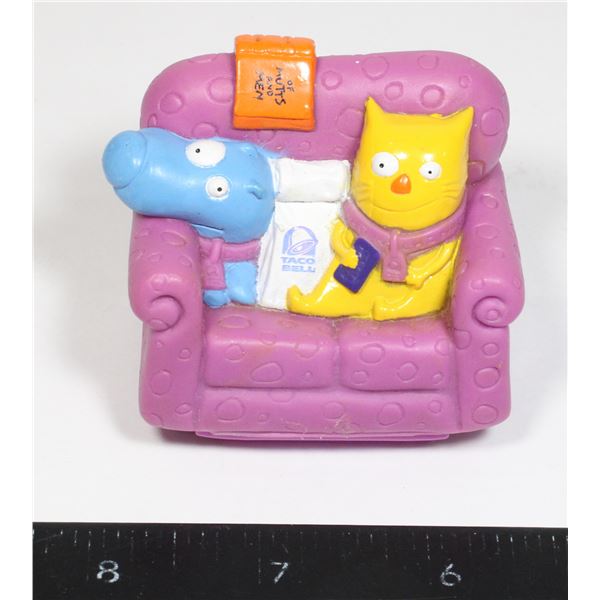 1995 TACO BELL NACHO + DOG PROMOTIONAL TOY