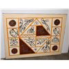 Image 1 : BOS BLANCO ART, GRIDDED AND HAND DRAWN RAISED ARTI
