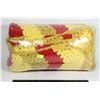 Image 1 : RETRO CROCHET BLANKET WITH TASSELS
