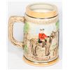Image 2 : 1950'S GERMAN STYLE RELIEF STEIN OF RCMP