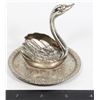 Image 1 : SILVER TRINKET DISH OR JEWELRY HOLDER