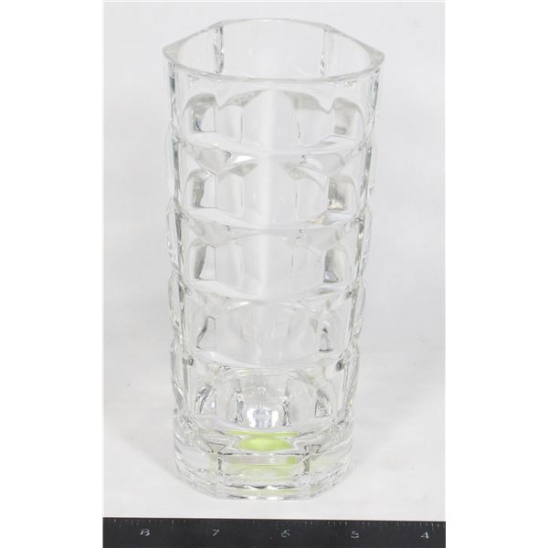 1970'S LUMINARC GEOMETRIC CRYSTAL GLASS - HEAVY PR