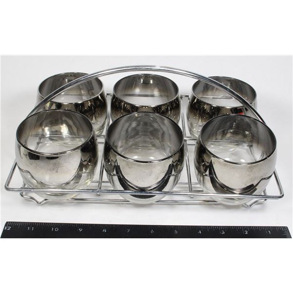 1960'S DOROTHY THORPE MCM SILVER OMBRE GRADIENT 6