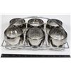 Image 1 : 1960'S DOROTHY THORPE MCM SILVER OMBRE GRADIENT 6