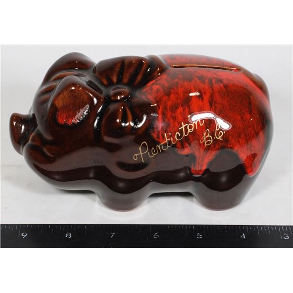 PENTICTON PIG PIGGY BANK