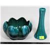 Image 1 : BMP LOTUS BOWL WITH SMALL FLEA BITE AND VASE #114