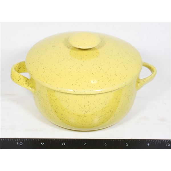 VINTAGE WILLSGROVE WARE POTTERY CASSEROLE DISH WIT