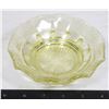 Image 1 : ANTIQUE BRITISH PRESSED GLASS DISH
