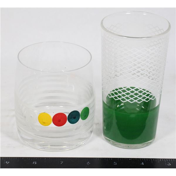 MCM TUMBLER AND DOMINION GLASS TABLEWARE
