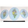 Image 1 : SET OF 3 WALL PLAQUES OR CUTTING BOARDS