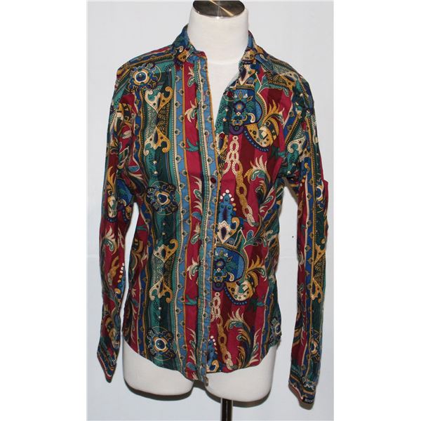 VINTAGE WESTERN/ROCK BUTTON-UP