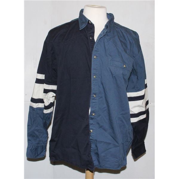 VINTAGE WRANGLER SNAP-UP MENS LONG SLEEVE