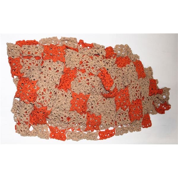 HANDMADE VINTAGE SPIDERWEB CROCHET MOTIF PATTERN "