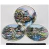 Image 1 : 3 X FRANKLIN MINT ROYAL DOULTON COLLECTOR PLATES