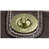 Image 2 : VINTAGE COACH SIGNATURE PRINT TURNLOCK PEBBLED LEA