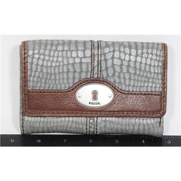 AUTHENTIC FOSSIL WALLET "LONG LIVE VINTAGE" - MA