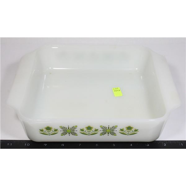 ANCHOR HOCKING 8" #433 "MEADOW GREEN" - FIREKIN
